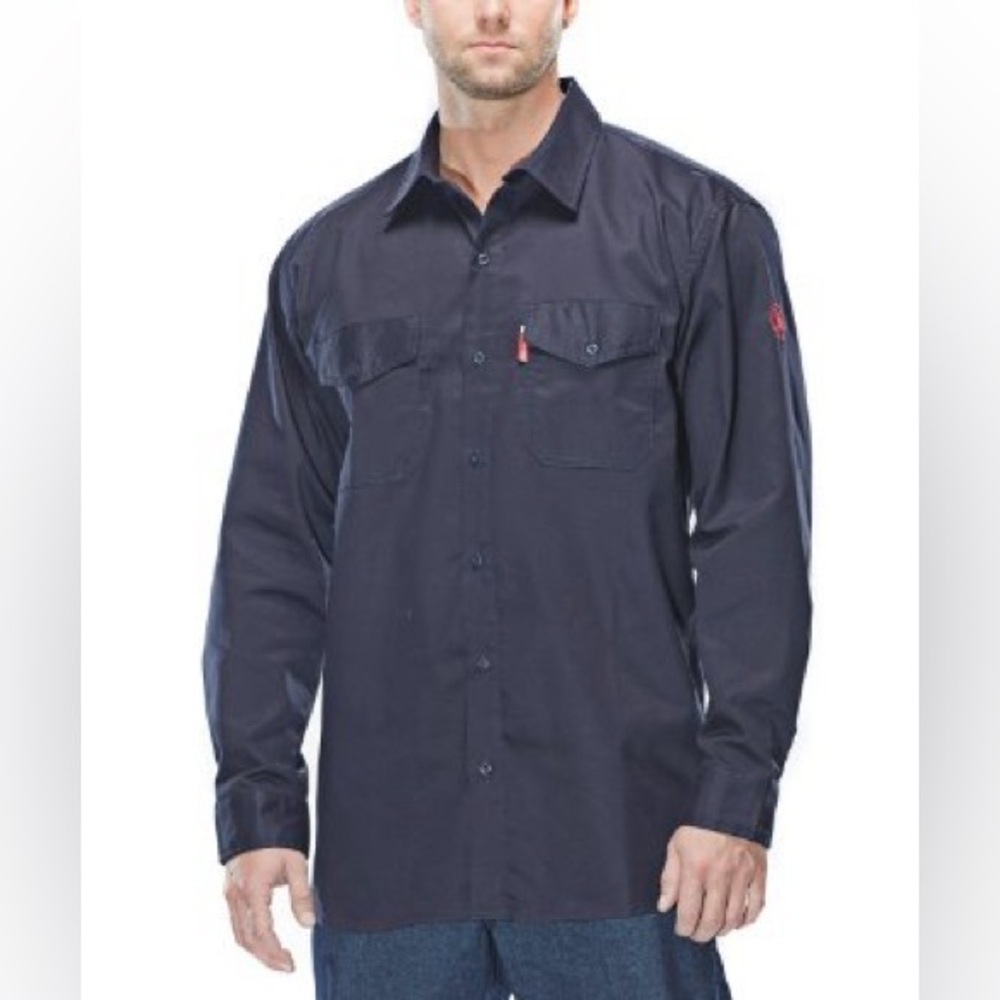 BenchMark 5 XL Oversized Shirt Flame Resistant Utility Wear boxy streetwear